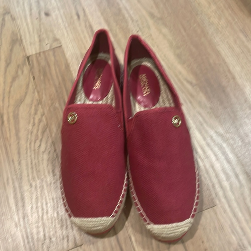 Michael Kors   Slip-On Espadrille- color berry